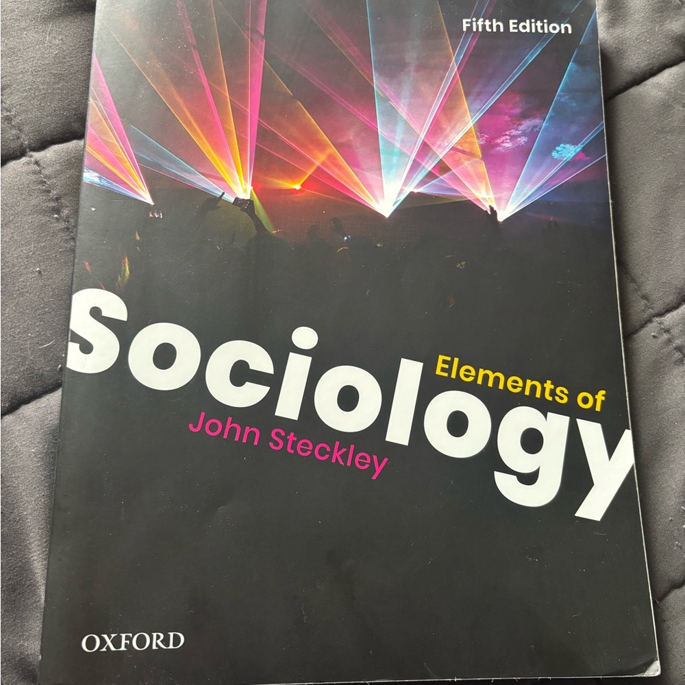 OXFORDS Elements of Sociology